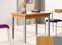 Logo Table hercule 120x70 - plateau  - pieds argent - ceinture codenontrouve_- 1995__argent_codenontrouve_-