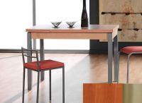 Logo Table mensa ext 100x60 - plateau cerisier - pieds inox - ceinture codenontrouve_-cerisier 2034_cerisier_inox_codenontrouve_-ceri