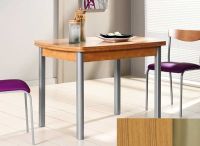 Logo Table hercule 110x70 - plateau  - pieds inox - ceinture codenontrouve_- 1990__inox_codenontrouve_-