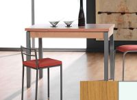 Logo Table mensa ext 100x60 - plateau  - pieds blanc - ceinture codenontrouve_- 2034__blanc_codenontrouve_-