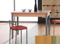 Logo Table mensa ext 120x80 - plateau  - pieds inox - ceinture codenontrouve_- 3461__inox_codenontrouve_-