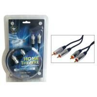 Logo Cble 2x rca-male/2x rca-mle, 1,5mtr blister home-cinma 5929420