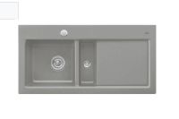 Logo Villeroy & boch - subway - evier � encastrer villeroy & boch 1 bac, 1 vide-sauce, 1 �gouttoir colori ev6770 02 kg