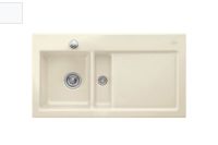 Logo Villeroy & boch - subway - evier � encastrer villeroy & boch 1 bac, 1 vide-sauce, 1 �gouttoir colori ev6773 02 kg