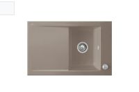 Logo Villeroy & boch - timeline - evier � encastrer villeroy & boch 1 bac, 1 �gouttoir coloris snow white ev6791 02 kg
