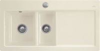 Logo Villeroy & boch - subway xr - evier � encastrer villeroy & boch 1 bac, 1 vide-sauce coloris cr�me ev6720 02 kr