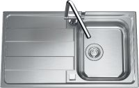 Logo Luisina - luisinox - funk - evier � encastrer luisina 1 bac, 1 �gouttoir coloris inox lisse ev4901 il
