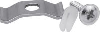 Logo Set de fixation pour cuves  intgrer silgranit (4x)cheville avec vis - lot de 4 -  sous-monter - pour viers et cuves  sous-