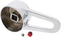 Logo Levier orion chrom� compl�te avec vis et cache 127979
