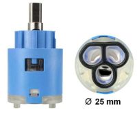 Logo Cartouche �= 25 mm vonda ki, bleu, haute pression 119795