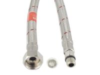 Logo Flexible d'alimentation rouge avec joint/tamis 50 cm m10x1 bl (ge) 120270