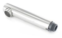 Logo Douchette linus-s hp acier inoxydable bross aspect brillant complte nf, surface mtallique, inox bross aspect brillant, haute