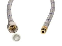 Logo Flexible d'alimentation hp bleu avec joint/tamis mz 121562