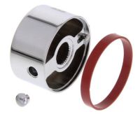 Logo Levier hot eau chaude compl�te chrom� mz (bl) 120476