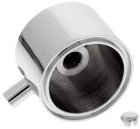 Logo Poign�e chrom� compl�te nf 117881