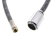 Logo Douchette filo-s chrom complte avec flexible nf, silgranit-look, chrom, haute pression 128754