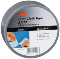 Logo 3m scotch ruban adh�sif en toile 2903, 48 mm x 50 m, argent 9035087