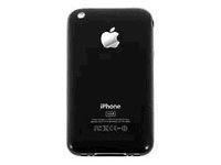 Logo Coque arri�re noir iphone 3gs 32gb mspp1763