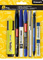 Logo Luxor kit de stylos 'home & office pack', 8 pi�ces 5110009