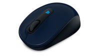 Logo Sculpt mobile mouse wool blue souris 43u-00014