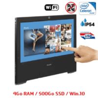 Logo Pc all in one tactile noir 4go - 500go win 10 64b x5060ta-b