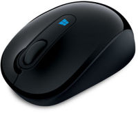 Logo Sculpt mobile mouse coal black souris 43u-00004