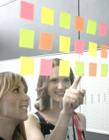 Logo Info notes note repositionnable brillant sticky notes 80000131