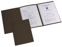 Logo Elba bewerbungsmappe metallic, karton 320 g/qm, bronze 61017215