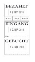 Logo Colop datumstempel 04060 l2 'bezahlt', mit textplatte 62518045