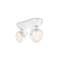 Logo Applique murale led philips dyna�noir 2x3w  540lm  - couleur blanc chaud ph-8718291529651