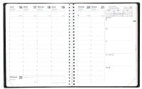 Logo Quo vadis agenda 'prsident s septembre' impala 2021/22,noir 57000042