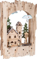 Logo Lampe paysage hivernal sous l'arc 10992