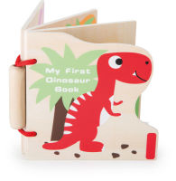 Logo Livre en bois ,,mes premiers dinosaures