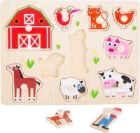 Logo Puzzle  poser ferme 10444