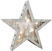 Logo Sapin lumineux shabby chic, grande taille 10200