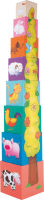 Logo Cubes  empiler animaux 4337