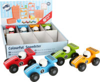 Logo Prsentoir voiture de course bolides colors 10501