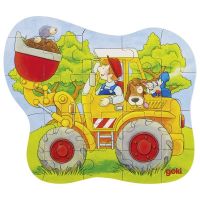 Logo Puzzle tracteur,chargeur,pompiers 57518