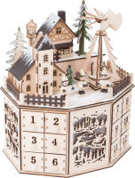 Logo Calendrier de l'avent avec pyramide 10997