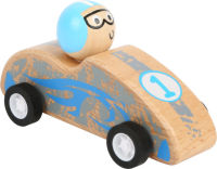 Logo Voiture de course  remonter bleue 11150