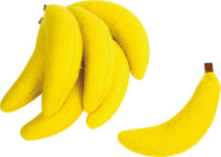 Logo Bananes en feutre 4419