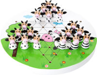 Logo Dames chinoises ,,vaches