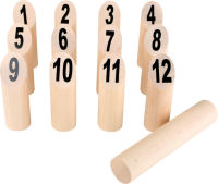 Logo Jeu des vivings kubb chiffres 8698