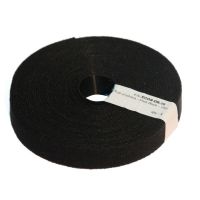 Logo Attache cable auto aggripant noir  rouleau de 10m scratch ecos-db-10