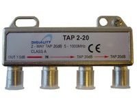 Logo 2-way tap 1.5/20 db 4842