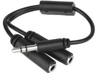 Logo Minijack splitter 0,15m es84499-0,15m-black