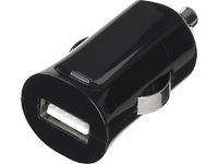 Logo Car chargeur officiel 1 usb 2.4a/12w es80100-black