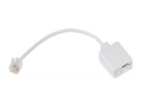Logo Rj11 - rj45 0,2m m/f blanc mpk499