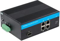 Logo Industrial fiber switch 1 sfp ptmc-13sfp-4p-mpf