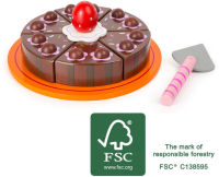 Logo Gteau au chocolat  dcouper 11064